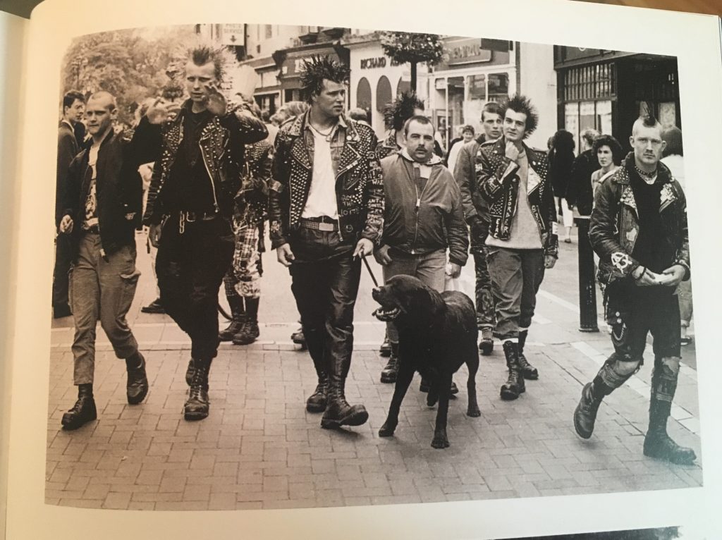 Punks on Grafton Street, c.1991 from the wonderful Where Were You? Dublin Youth Culture and Street Style by Gary O'Neill
